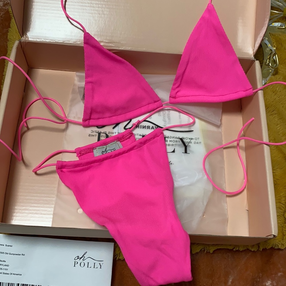 Oh Polly hot pink bikini